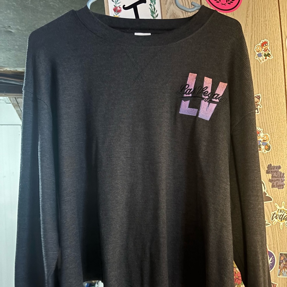 VS PINK LAS VEGAS THERMAL SZ LG